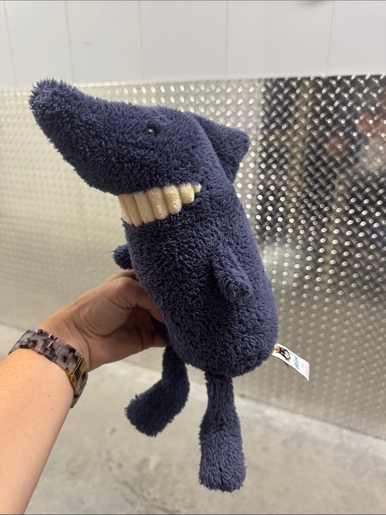 Jellycat Other - Jellycat- Rare, Retired Design.  Toothy Shark 12”